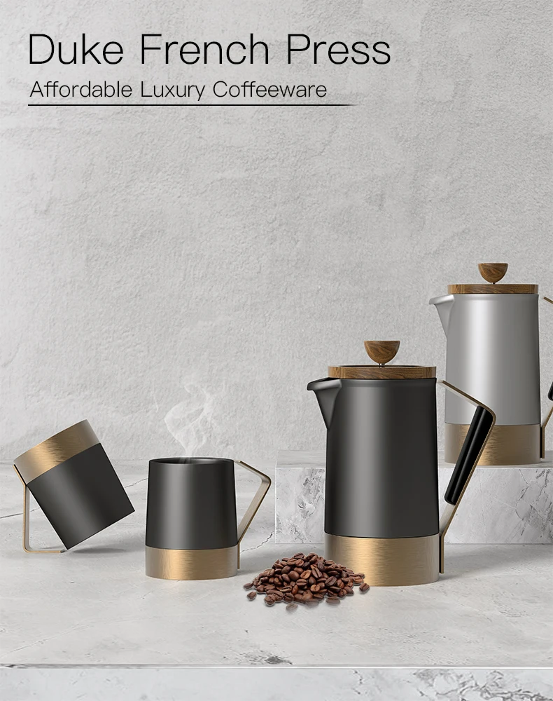 Dhpo Ceramic French Press Coffee Maker Maximum Flavor Coffee Brewer