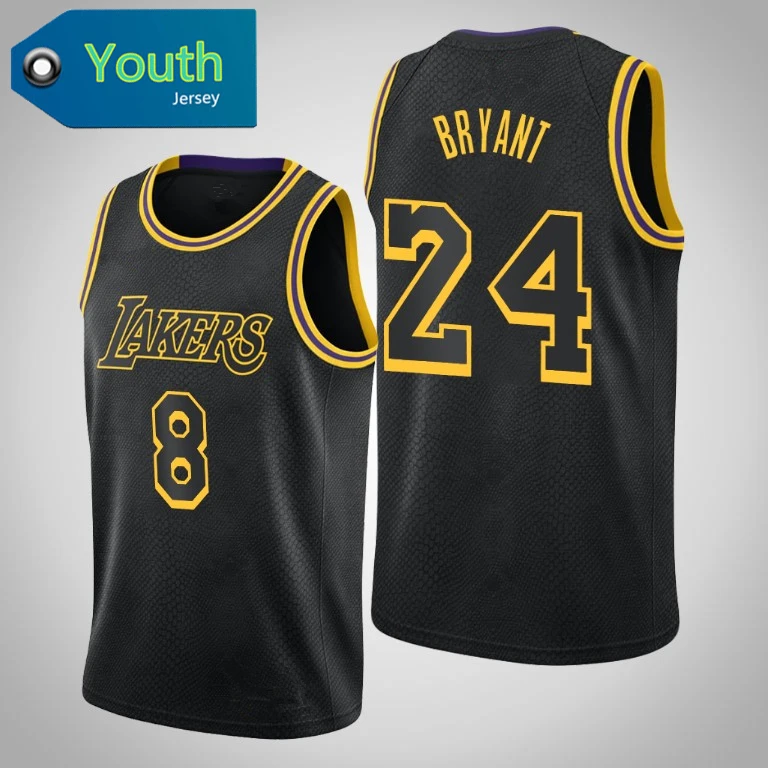 Wholesale Kids Basketball Jerseys Los Angeles Bryant 24 James 23