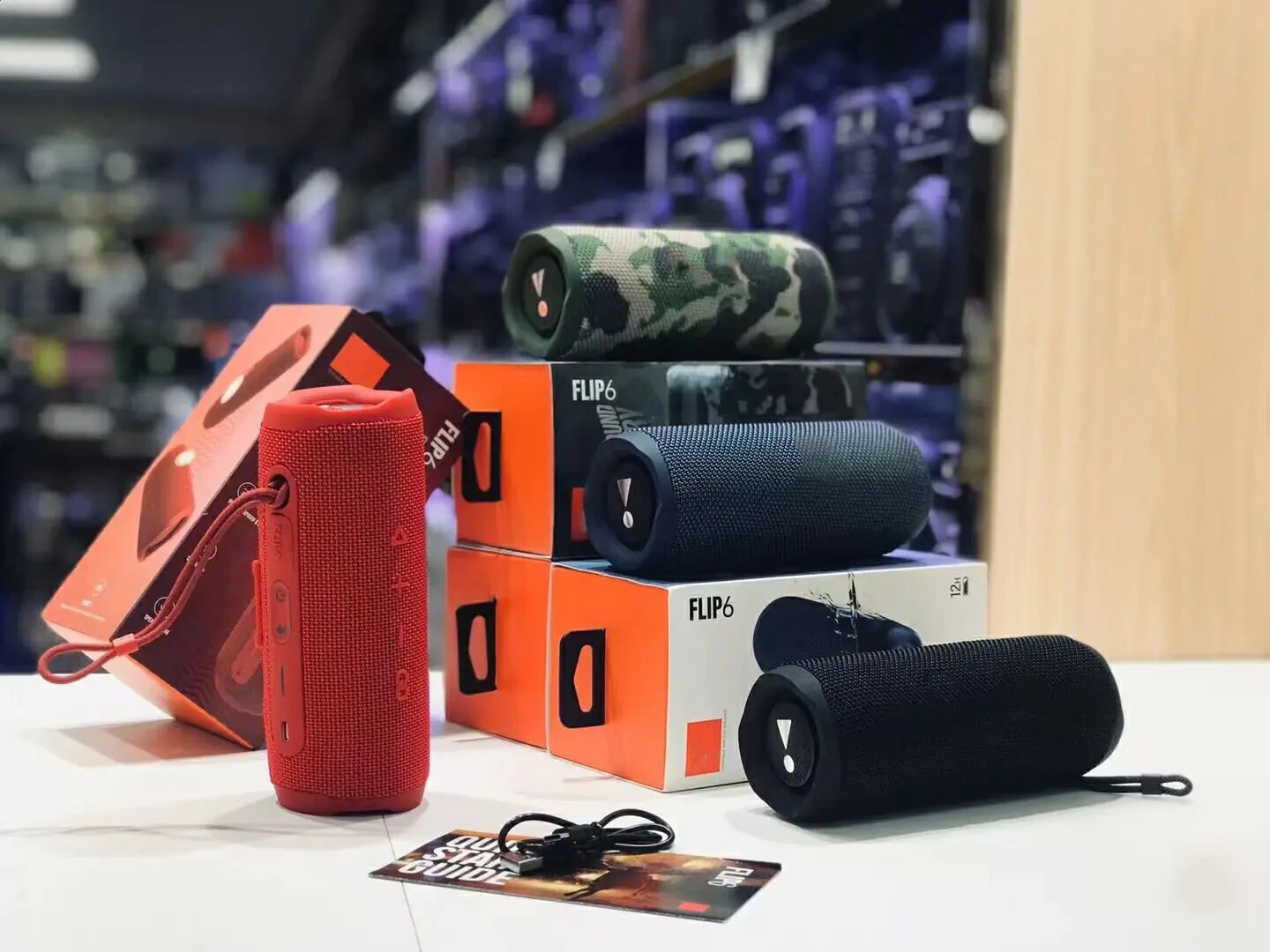 Pulse 4 wireless bt speaker portable kaleidoscope pulse 4 LED luminous full screen waterproof speaker pulse 5 flip5 flip 6 speak