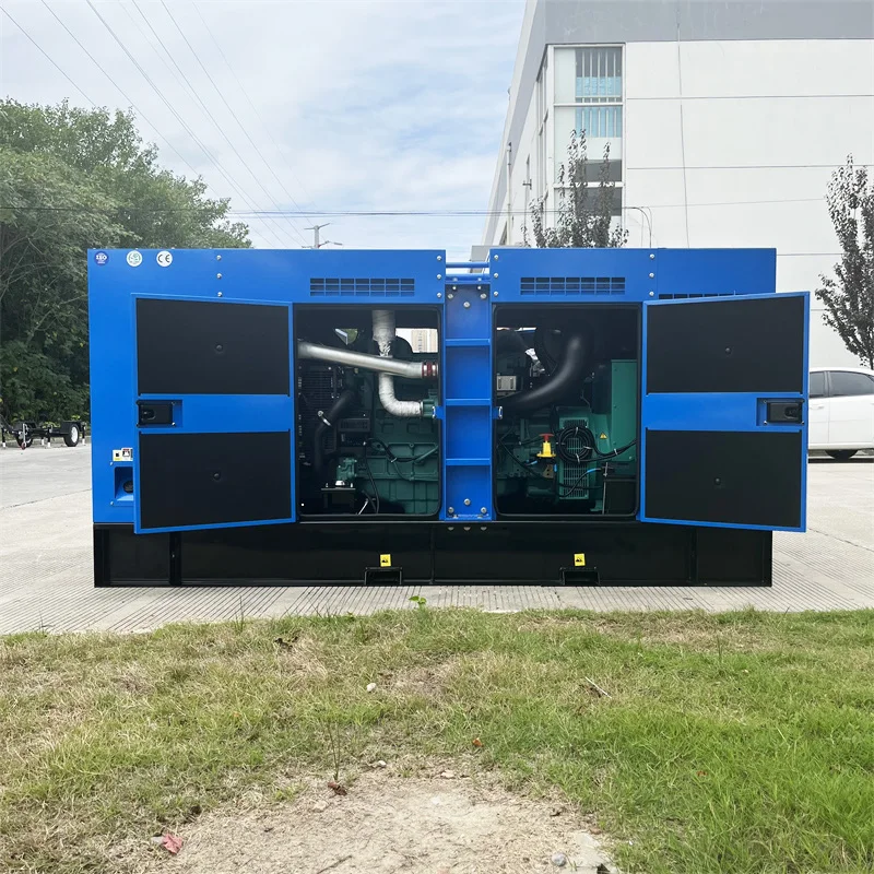 Silent Type 1 Phase Ac Generator Set 75 kw diesel Generator 90kva 100kva volvo Power Generator 100 Kva