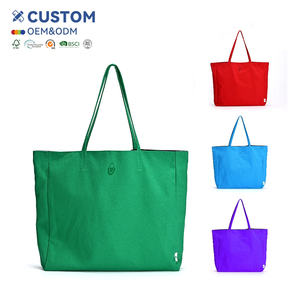Hot Selling High QualityWholesale Reusable Blank Organic Cotton Shopping Bag for Shopping Gift Clothing