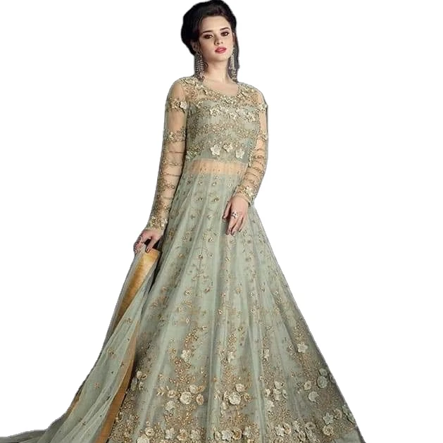 best net dress design for wedding function