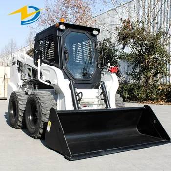 YESBETTER 1000kg 4wd hydraulic Mini Wheel Loader Earth-moving Machinery Skid Steer Loader