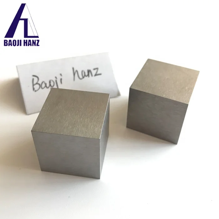 High Density Pure Metal W1 W2 Block 25.4mm 1 Inch Tungsten Cube - Buy 1 ...