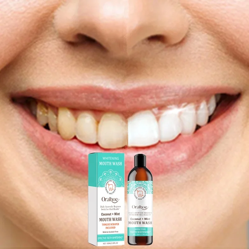 Скребок для удаления запаха рта 100 мл