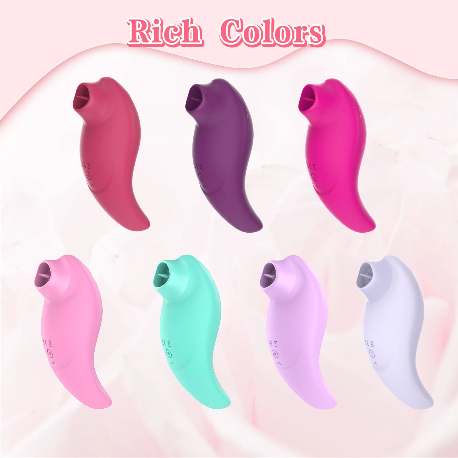 Women's G-Spot Licking and Vibrating Vibrator Silicone Sex Toys with Nipple Vagina Clip Adult Toy for Female Wholesale Factory