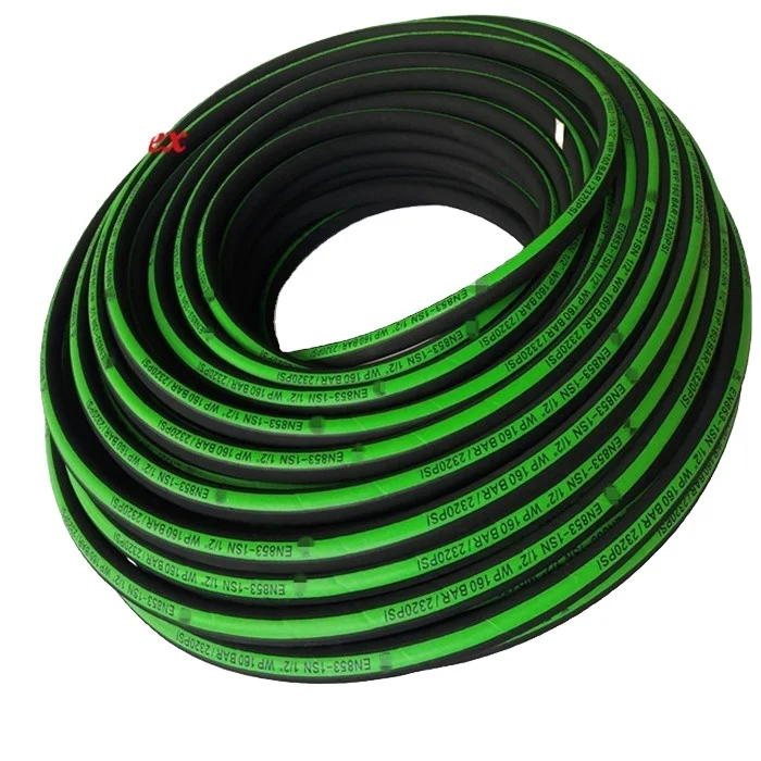 Sae100r2 High Pressure Hydraulic Rubber Hoses Buy Hydraulic Hoses