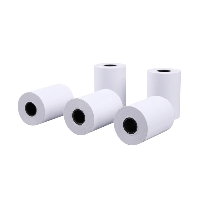 Custom thermal printer paper roll thermal bpa free roll paper pre-printed thermal paper rolls