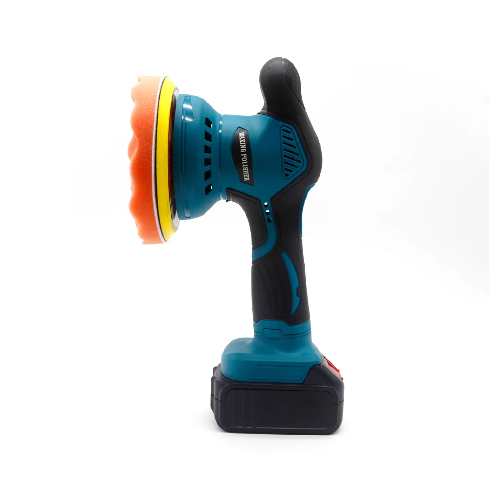 Портативная машина для полировки автомобиля с литиевой батареей 21 В Беспроводная зарядная полировальная