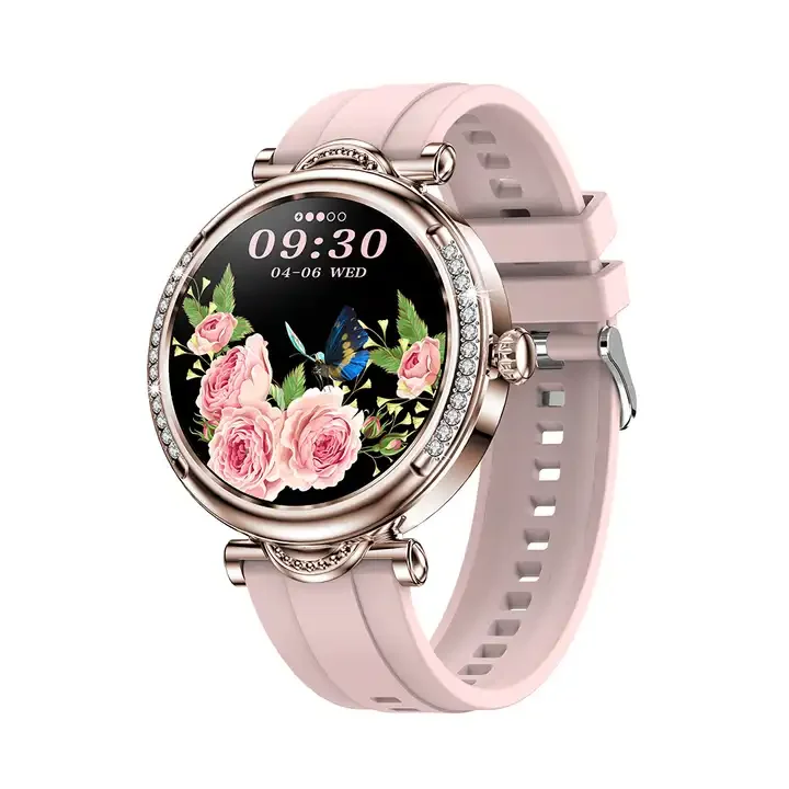 CF32 Android Smartwatch Lady Mini Smart Watch BT Call IP67 Waterproof Kids  Fashion 2024 Smart Watch for Women