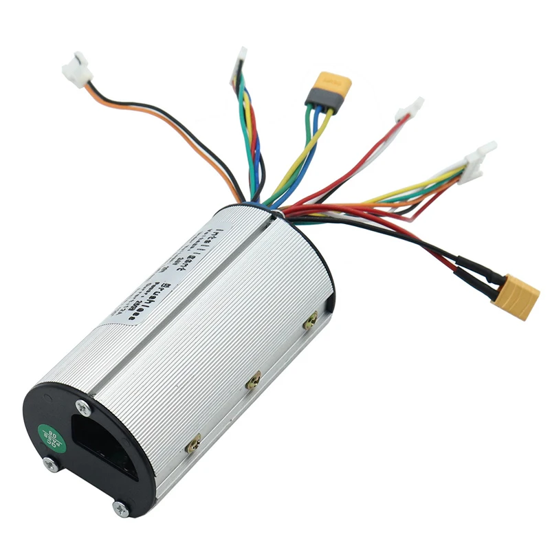 Three-Phase DC Brushless Motor Controller with LCD Instrument Accelerator Half Circle Electric Scooter Parts for Elektroroller