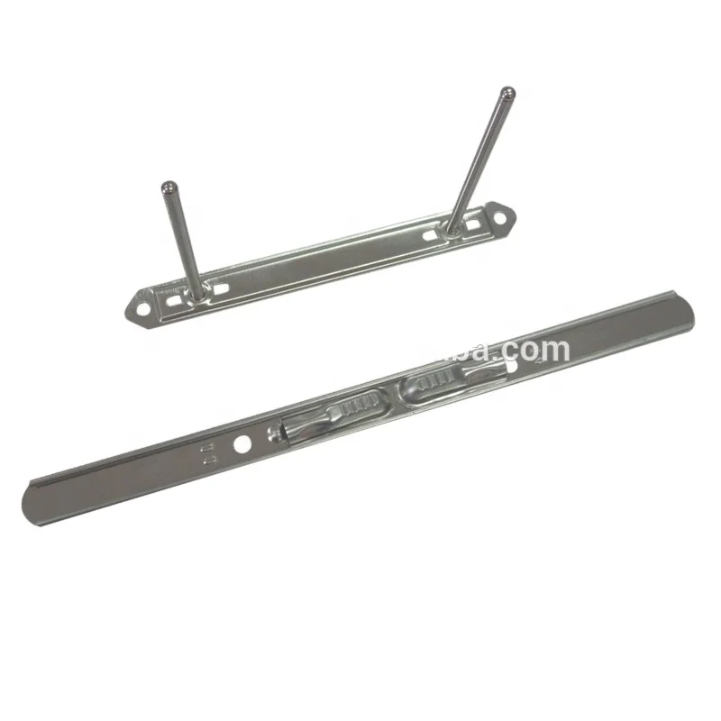 Пластиковый и металлический пружинный зажим для