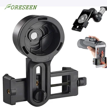 Foreseen amazon Universal Cell Phone Quick Photography Bracket for Microscope Binocular Spotting Scope Telescope Accessories