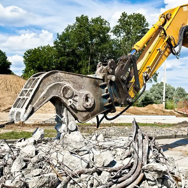 YICHEN Demolovací mlec na bagre 3-5 t Mechanický mlec pre betón Hydraulický mlec pre betón na predaj