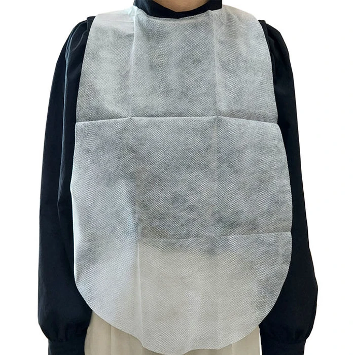 Disposable non-woven fabric aprons – 100 pieces per pack. Ideal for use in Korean restaurants and similar food service establishments.