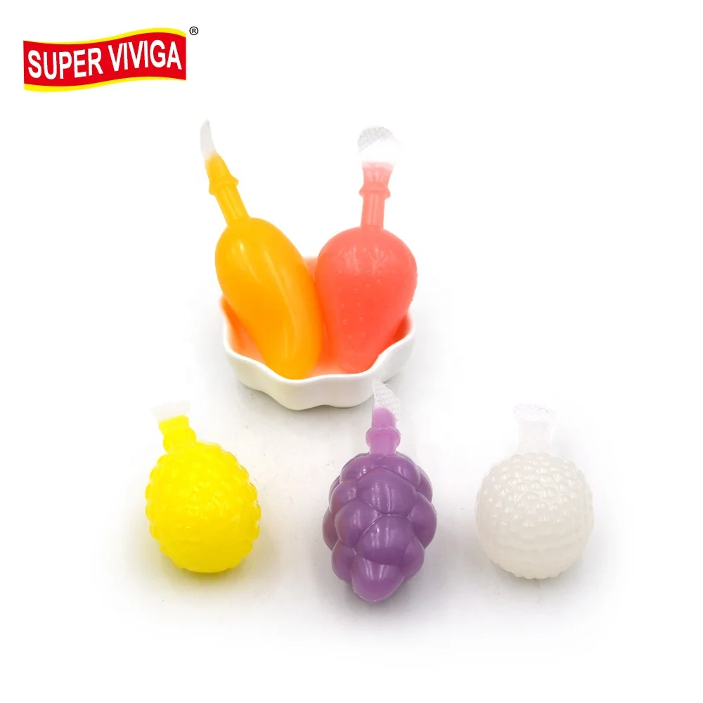 Summer Snack Fruit Shape Liquid Jelly Candy Ice Pop
