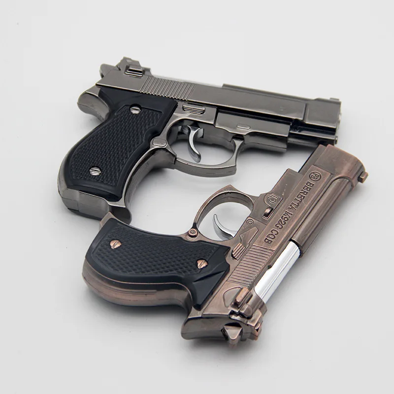 Revolver Small Pistol Creative Lighter Hanging Cigarette Gun Lighter