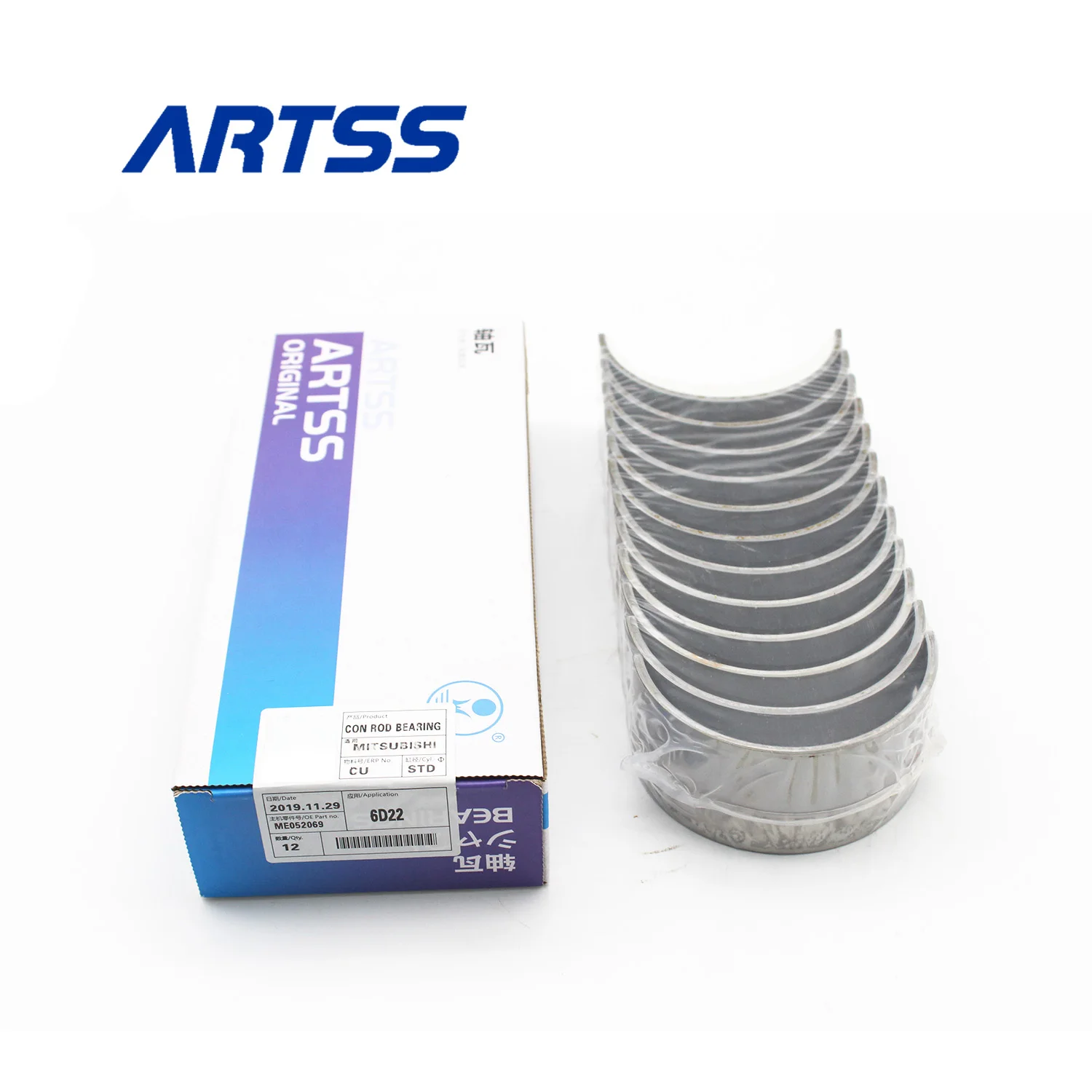 High Quality Diesel Engine ME052069 6D22 Connecting Rod Bearing for Mitsubishi Rebuit Kit