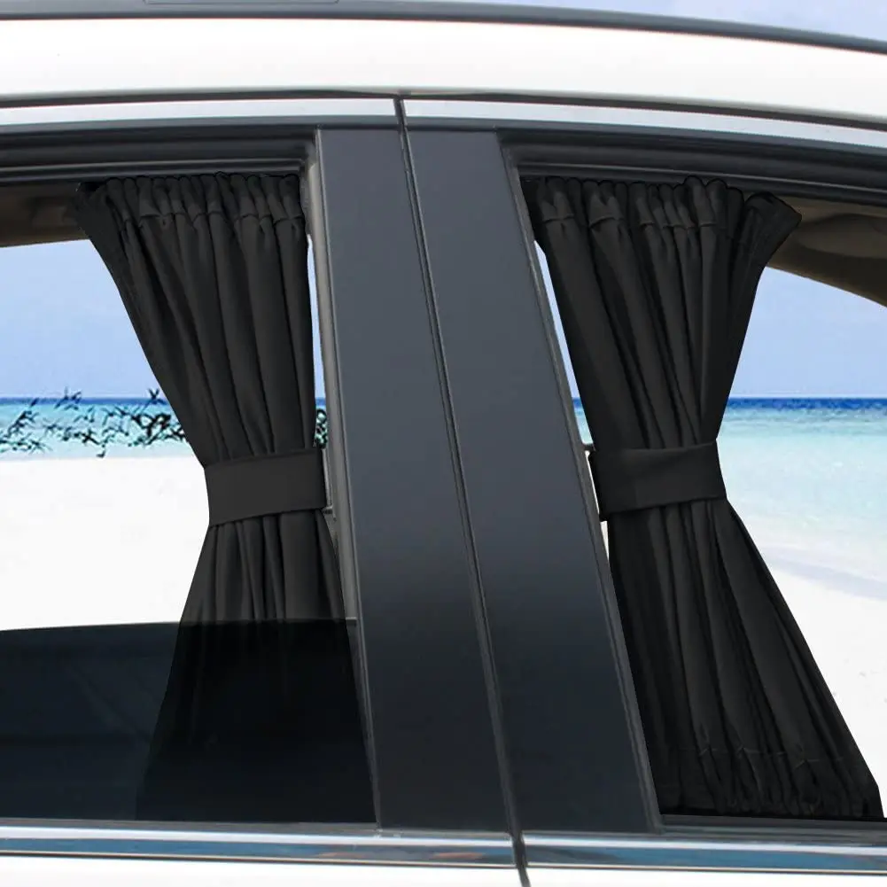 Universal Adjustable Car Interior Sun Shade Window Curtain