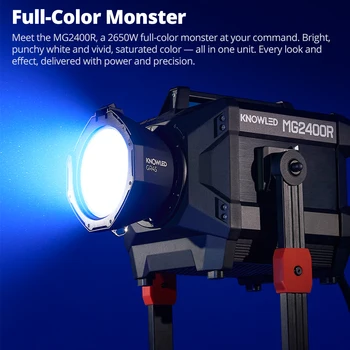 GODOX MG2400R Full-color LED Light 1800K-10000K RGB Video Light 2650W Brighter Waterproof for Photographic Movie Live Broadcast detail image