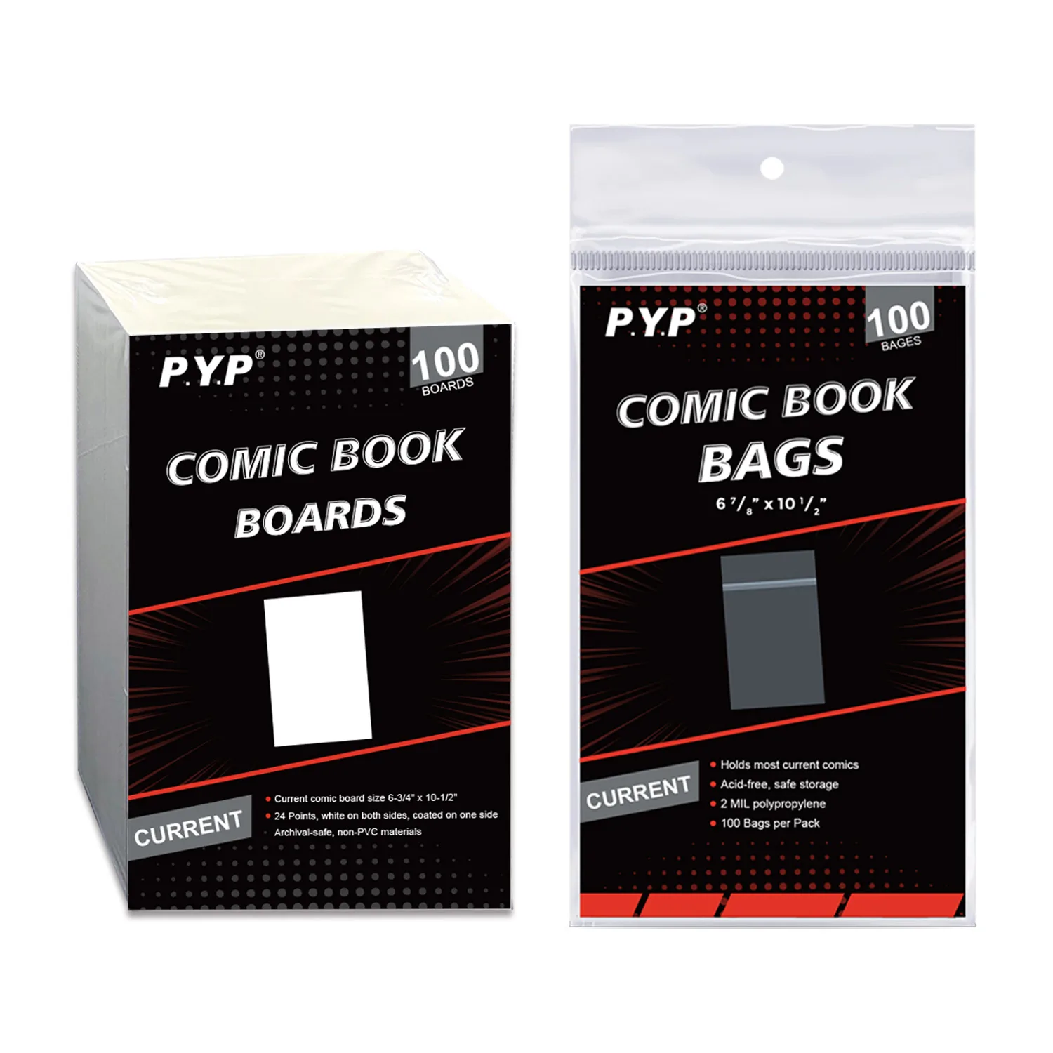 current comic backing boards 24point for