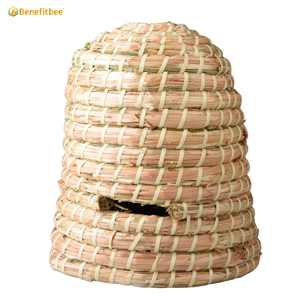 Beekeeping Tools Skep Straw Beehive Bee Cage