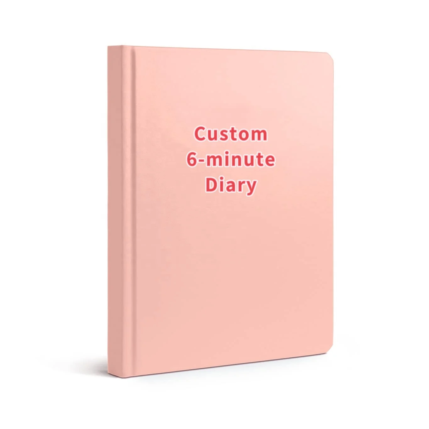 Fully Customizable a Day Guide Mindfulness Daily Planner Gratitude Paper Notebook Journal Print Book 6 Minute Diary