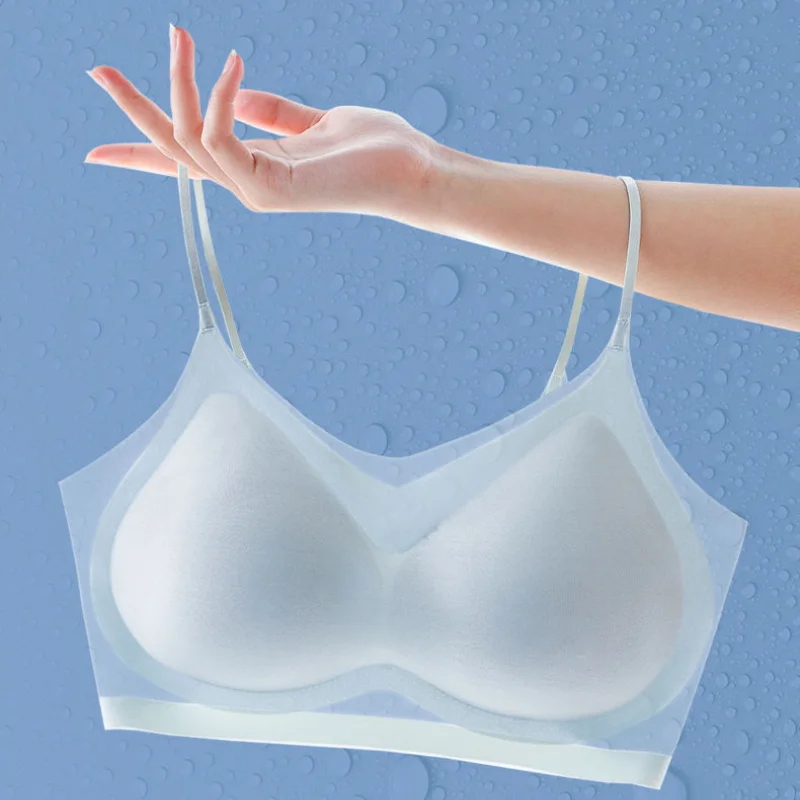 Women's 100% Silk Wirefree T-Shirt Bra & Bikini Set - Dream Home - Multiple Sizes 34C-44C