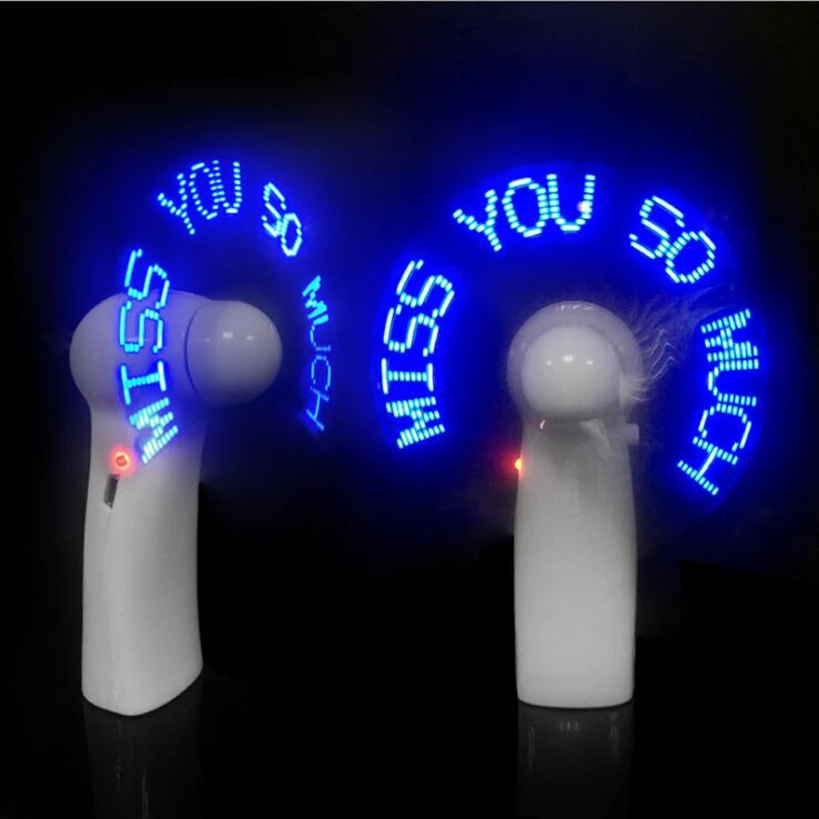 Оптовая продажа индивидуальный логотип печать сообщений светодиодный мигающий