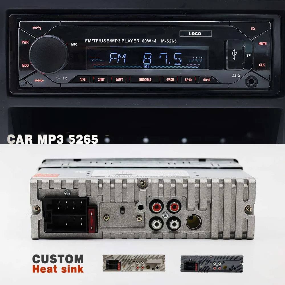 Wholesale Single Din Car Stereo Radio for Car MP3 1Din BT FM SD USB Car Tape Mp3 Player Blue Tooth