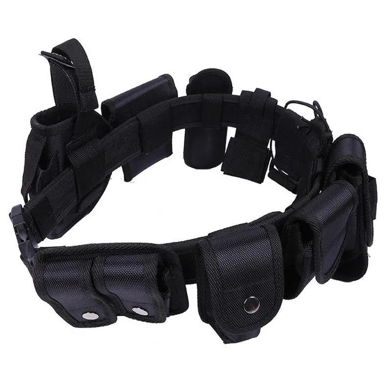 High Quality Durable Tactics Belt Fashionable Premium Training Equipment Belt Outdoor Hunting Multi Functional Tactical Set