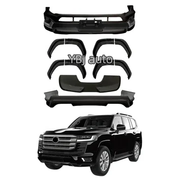 YBJ car accessories Front with Rear Spoiler Grille 2022-2024 Body Kit single exhaust modellisa for Land Cruiser LC300 FJ300