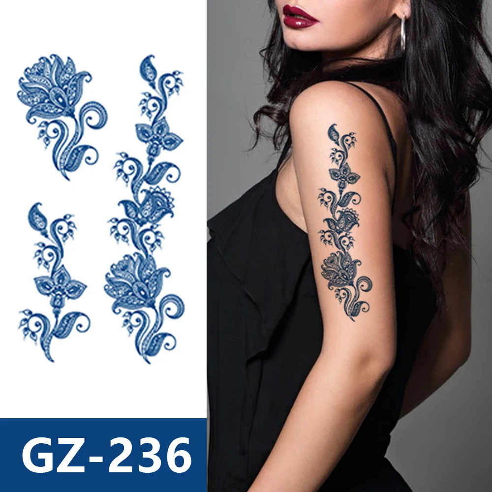 glaryyears Semi Permanent Tattoo Sticker  6 Pieces Temporary Tat Stickers  44 Tattoo Designs Words Symbols Long lasting Waterproof for Women Men   Amazonae Beauty