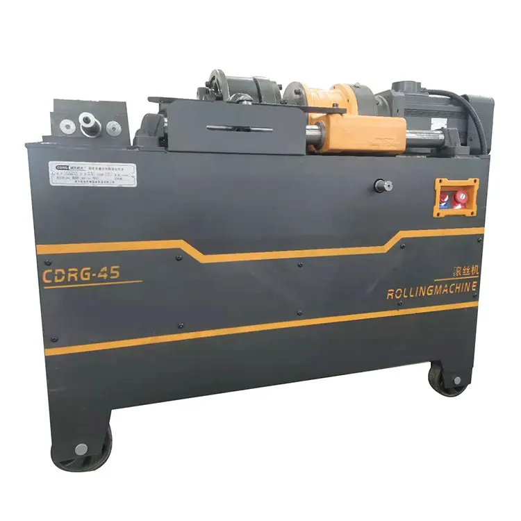 Оптовая продажа из Китая электрическая полностью автоматическая машина для нарезки резьбы арматуры гидравлическая прокатки круглой трубы