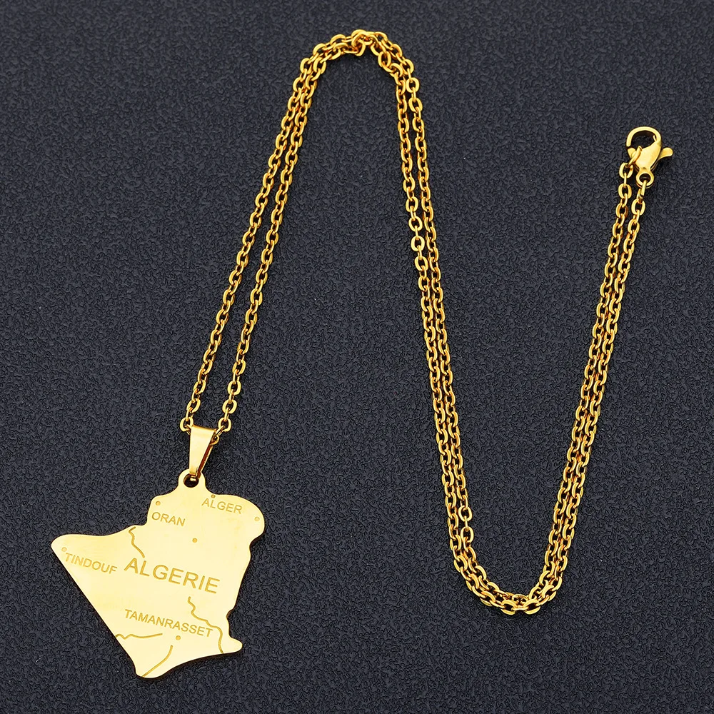 Map Necklace