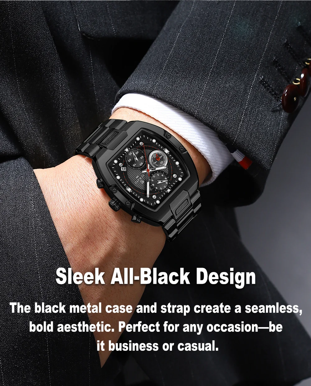 Reward RD812264M Multifunctional Casual Wristwatch for Men