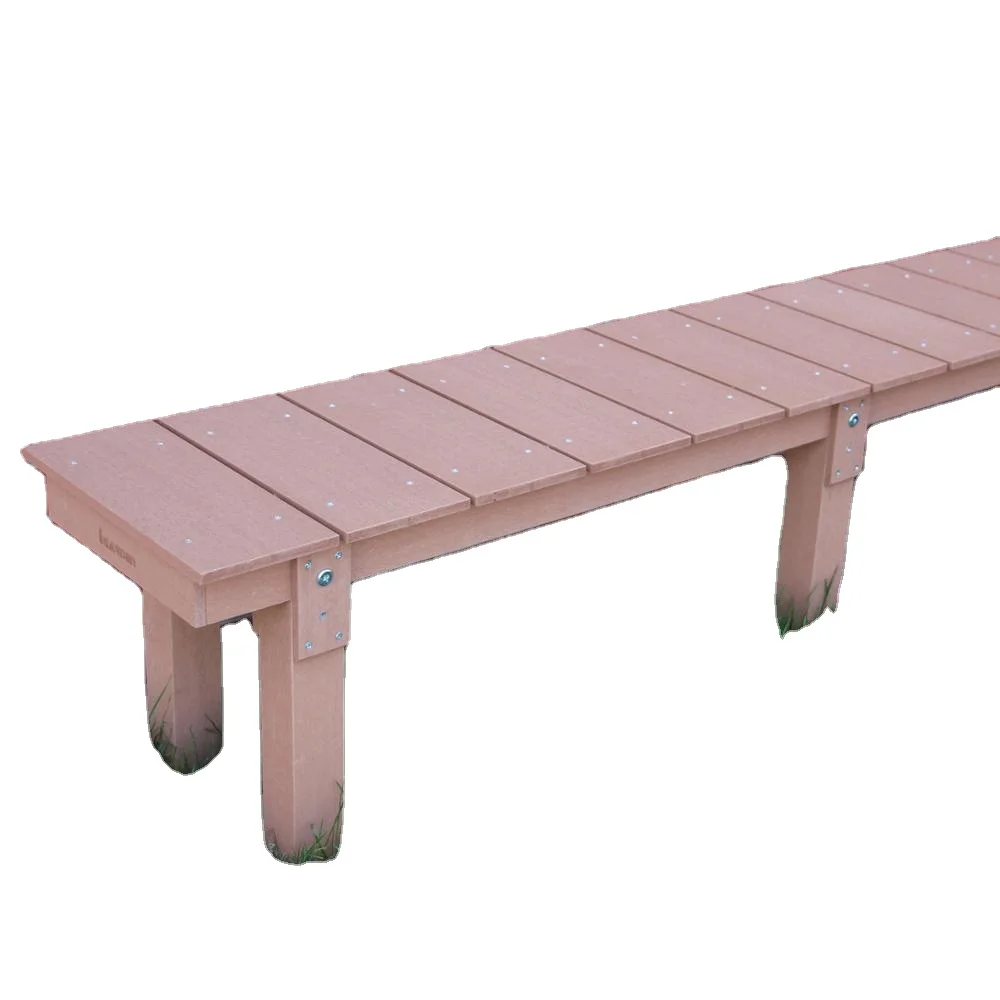 Открытый высококачественный WPC материал древесно-пластиковый композит (дерево + ПВХ) парковые и садовые скамейки