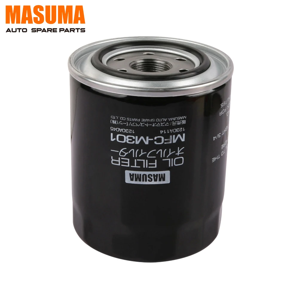 MFC-M301 MASUMA Spin-on Automotive Accessories Oil Filter Paper 1230A114 1230A045 for MITSUBISHI L200