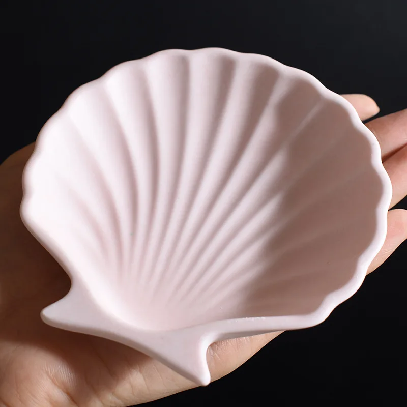 Shell for Starfish Storage Box Mold Conch Candle Cup Gypsum Ornament Shell for Starfish Shaped Dish Non-Stick Silicone Mold manufacture