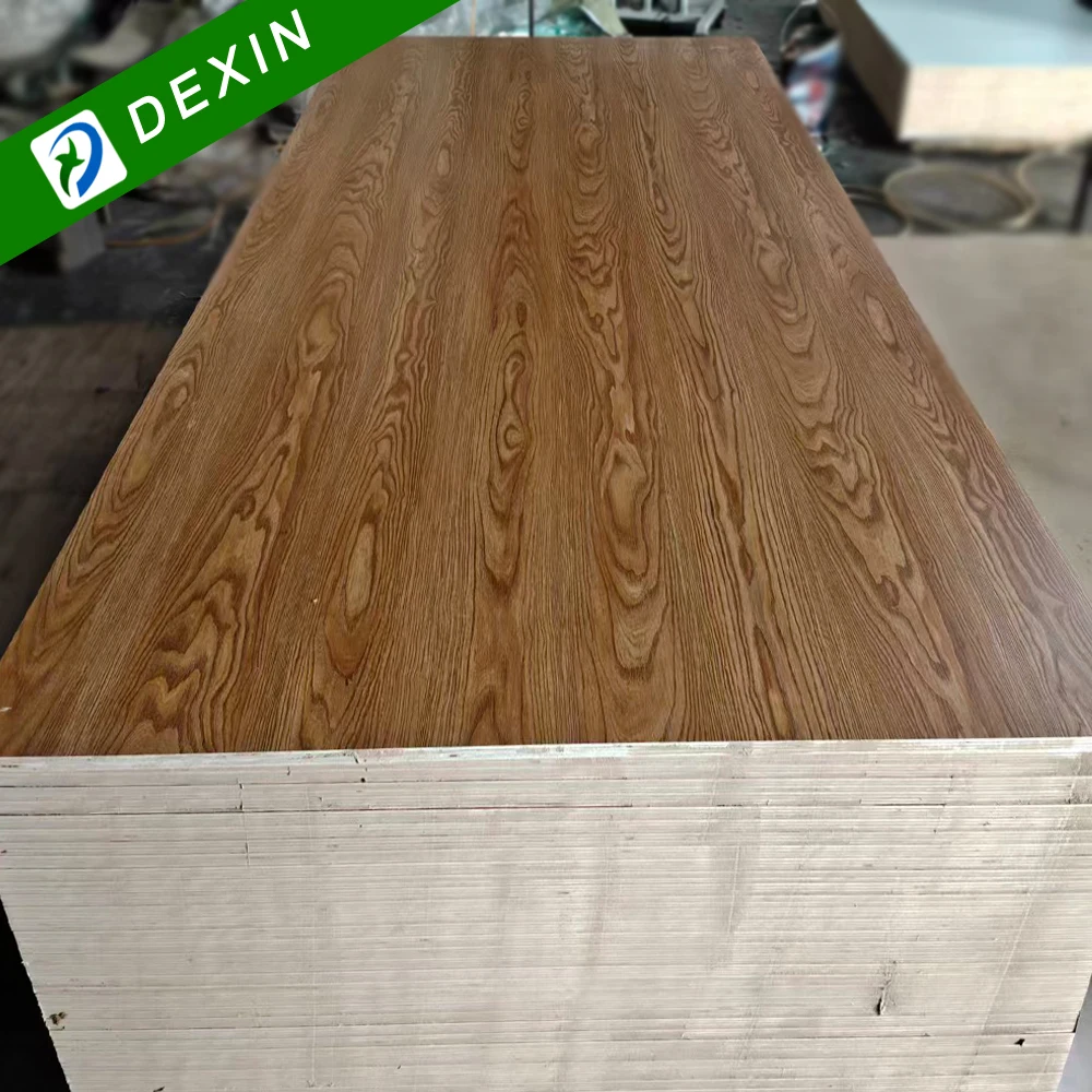 18mm E1 Grade Melamine Faced Contreplaqu 4x8 Laminated Marine Plywood/ Ply Board Sheet for Cupboard