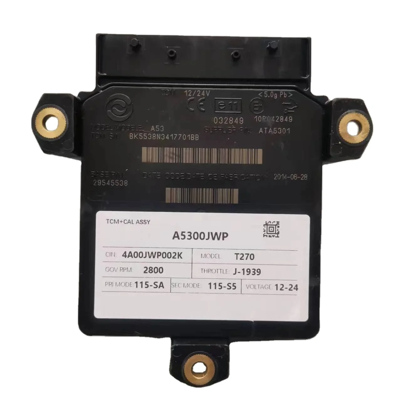 Transmission Control Module A53 TCM 29545538 with Program
