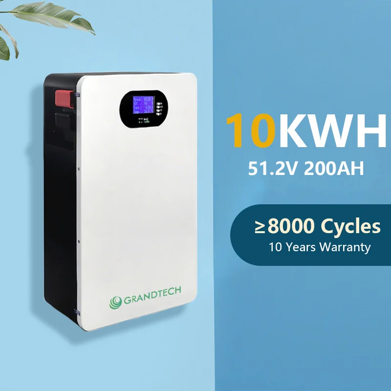 Hệ thống Lưu trữ Năng lượng Powerwall 48V 100Ah/200Ah Pin Lai Trực tiếp cho Gia đình 10kwh Giao tiếp CAN Cung cấp 100% từ Nhà máy tại Trung Quốc