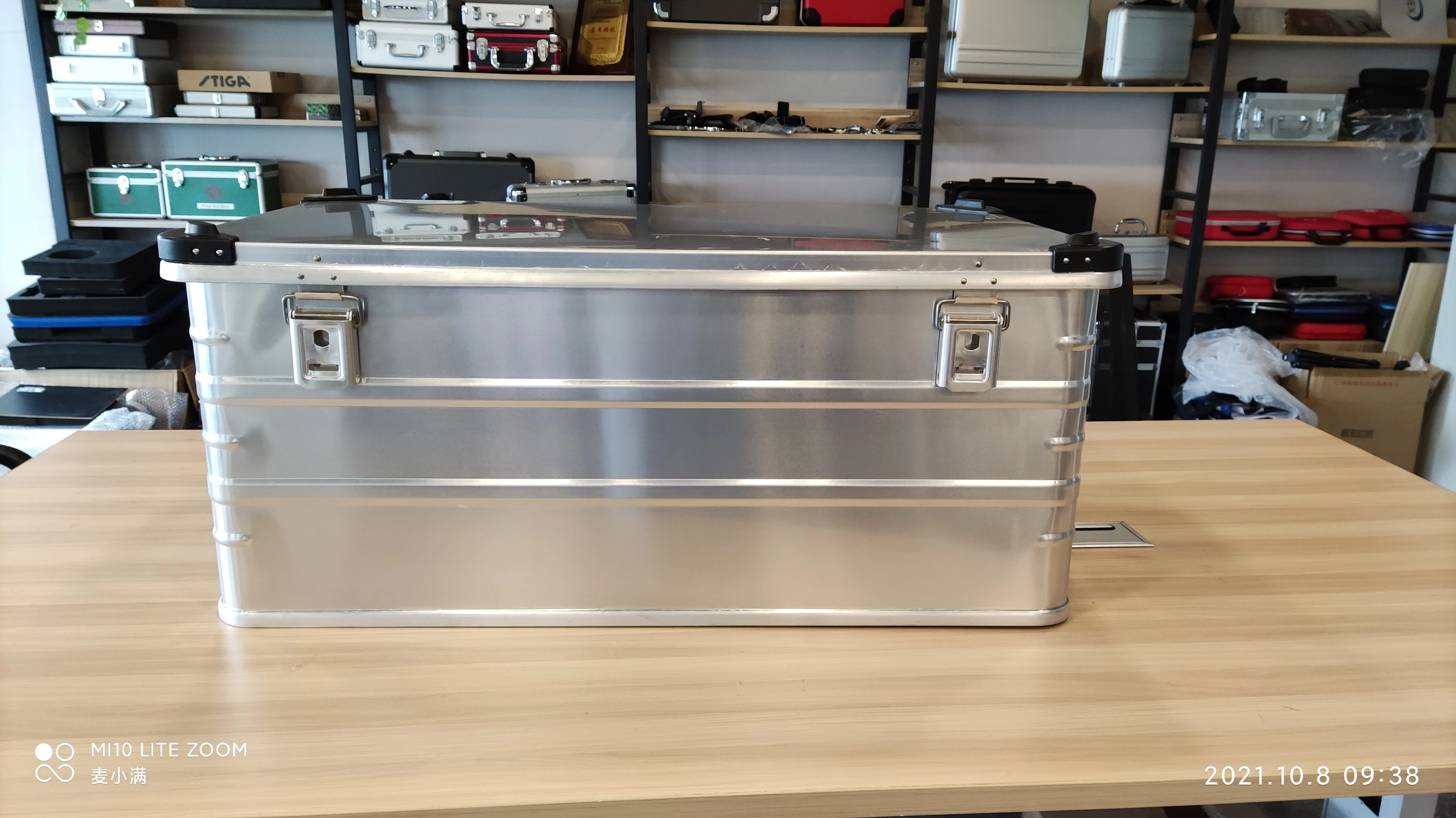 OEM Silver Aluminum Storage Small Aluminum Transportation Box with Custom Size