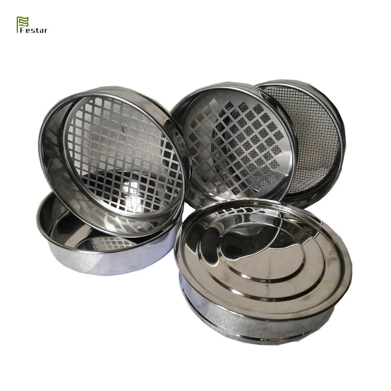 Stainless Steel Flour Sieve Soil Sieve Multi Specification Precision ...