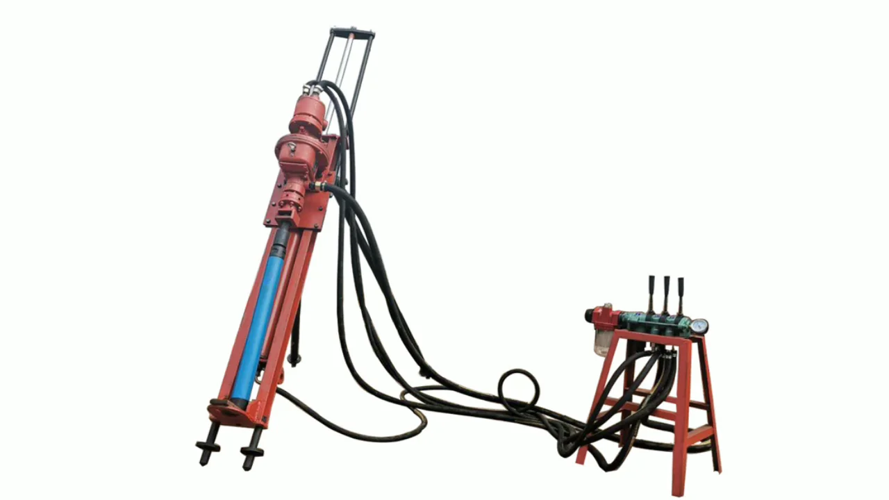 Portable Pneumatic Slope Reinforcement Blast Hole With Compressor ...