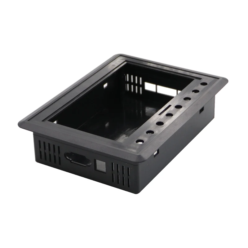 ABS PLC LCD Screen Display  Housing Embedded Digital Display Housing Desktop Plastic Electronic Enclosure 200*150*50mm