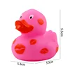 Red lip-pink duck