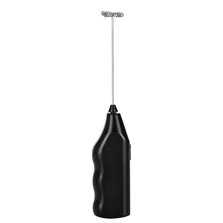 Stainless Steel Hand Blender Battery Operated Electric Milk Foamer Portable Coffee Mini Milk Frother