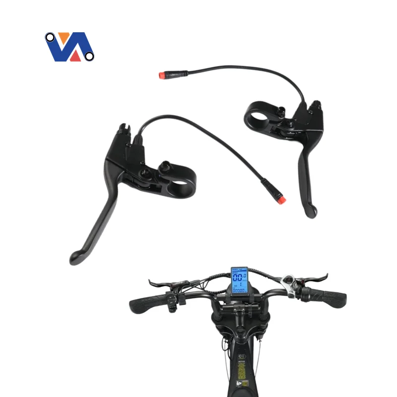 Нове зображення, новинка, правий важіль гальма для OUXI V8 Fatbike, важіль, перезаряджуваний, аксесуари з тормозним тросом 20 см, запчастини для електровелосипеда