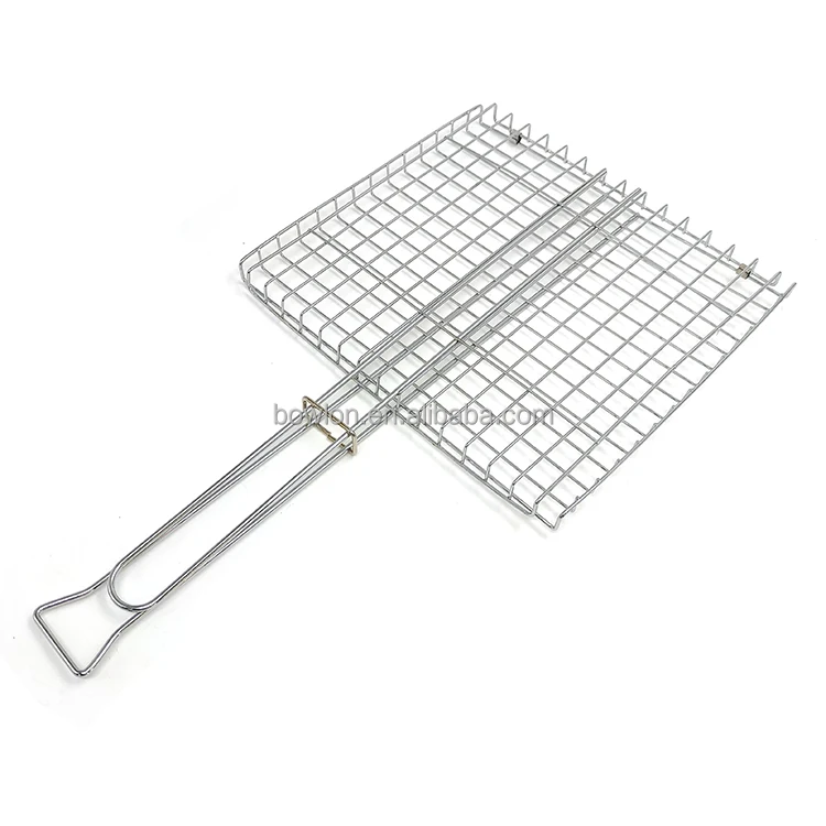 Metal Barbecue Wire Mesh,Bbq Rack Burger Fish Bbq Grilling Basket,Bbq